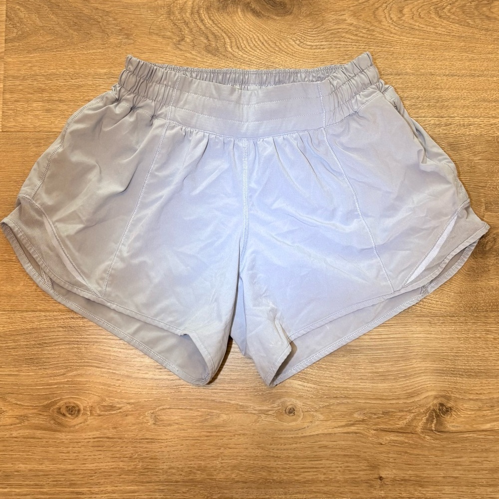 lululemon athletica Light Gray Athletic Shorts
